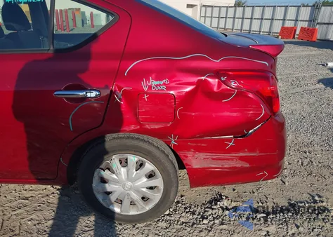 2018 Nissan Versa 1.6 Sv из США, поврежденный, VIN 3N1CN7AP8JL837122